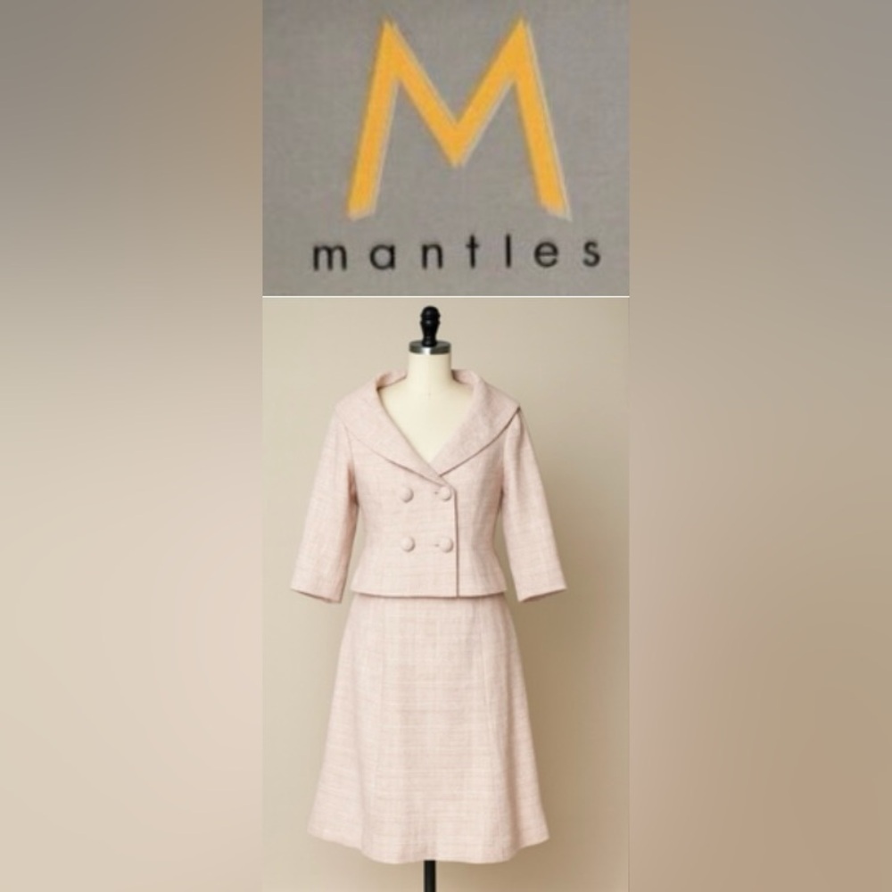 Mantles Women's Pink Skirt Set